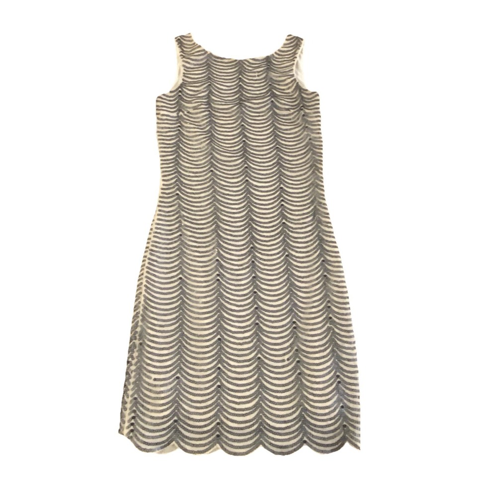 Verty Sequin Ivory Bronze Dress Small Lined Classic Flapper‎